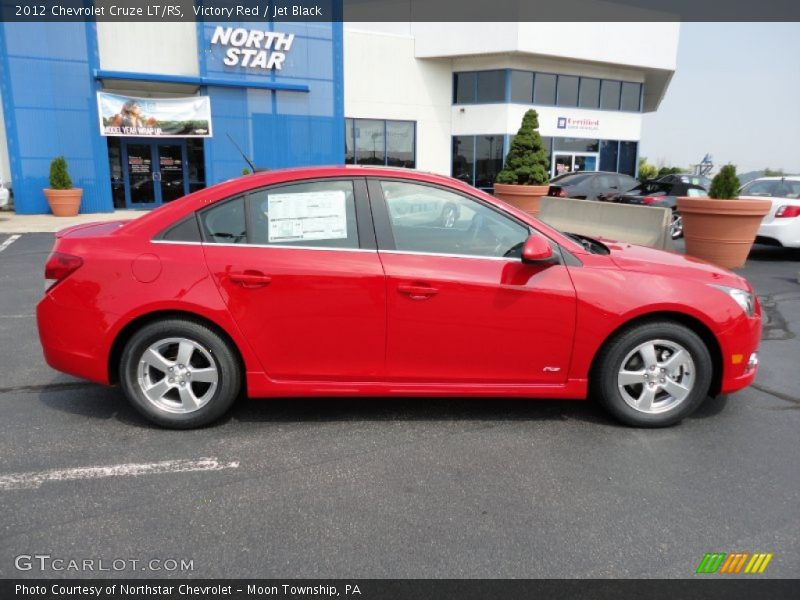 Victory Red / Jet Black 2012 Chevrolet Cruze LT/RS