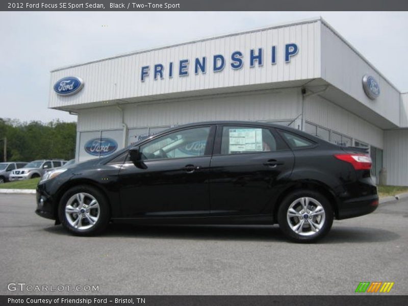 Black / Two-Tone Sport 2012 Ford Focus SE Sport Sedan