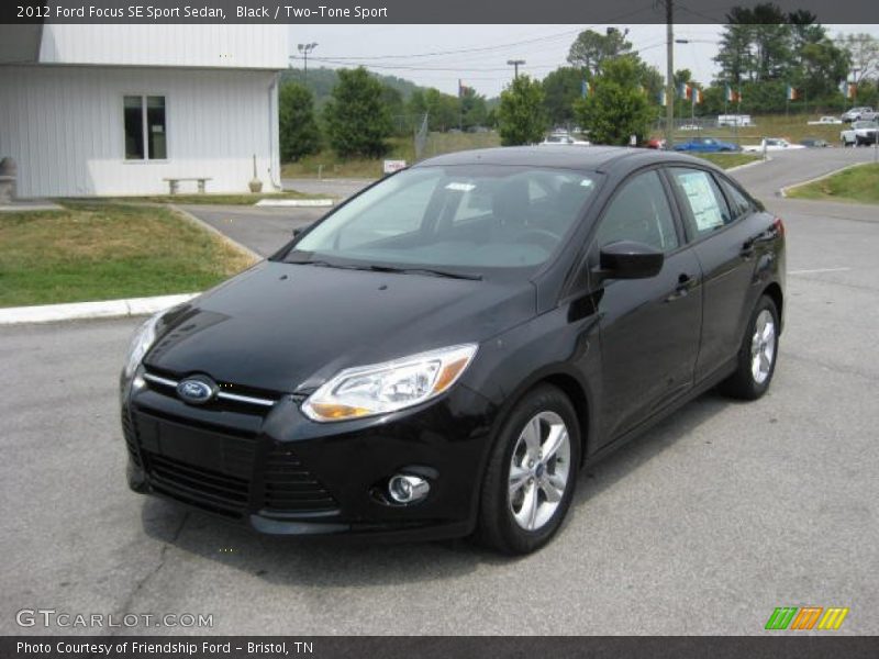 Black / Two-Tone Sport 2012 Ford Focus SE Sport Sedan
