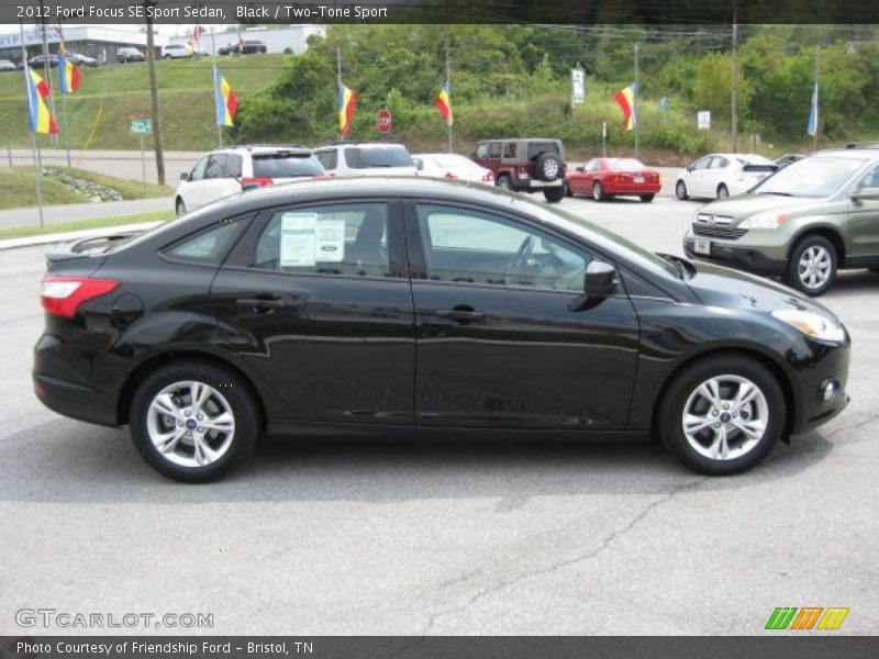 Black / Two-Tone Sport 2012 Ford Focus SE Sport Sedan