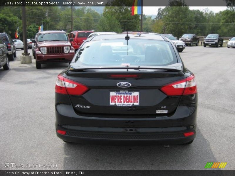 Black / Two-Tone Sport 2012 Ford Focus SE Sport Sedan