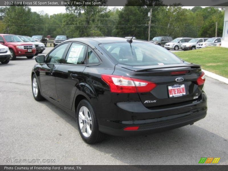 Black / Two-Tone Sport 2012 Ford Focus SE Sport Sedan
