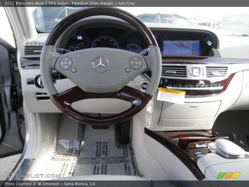 Dashboard of 2012 S 550 Sedan