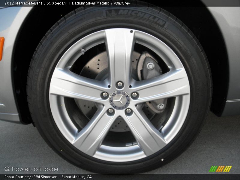  2012 S 550 Sedan Wheel