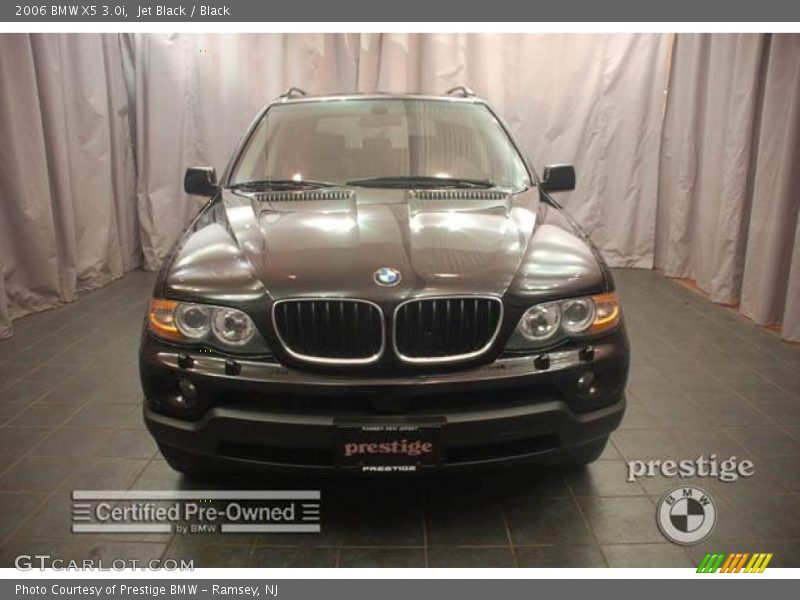 Jet Black / Black 2006 BMW X5 3.0i