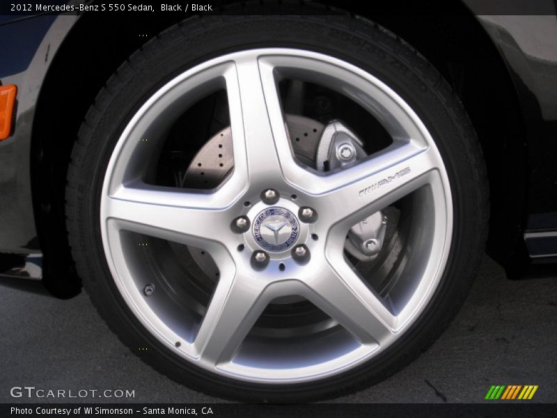 Black / Black 2012 Mercedes-Benz S 550 Sedan