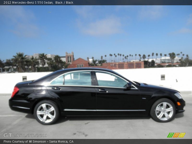  2012 S 550 Sedan Black
