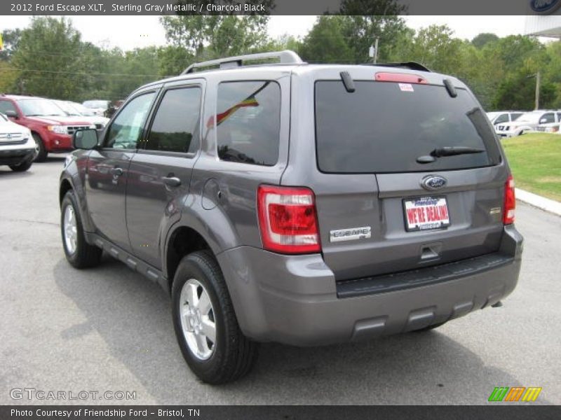 Sterling Gray Metallic / Charcoal Black 2012 Ford Escape XLT