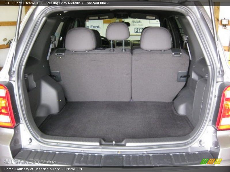 Sterling Gray Metallic / Charcoal Black 2012 Ford Escape XLT