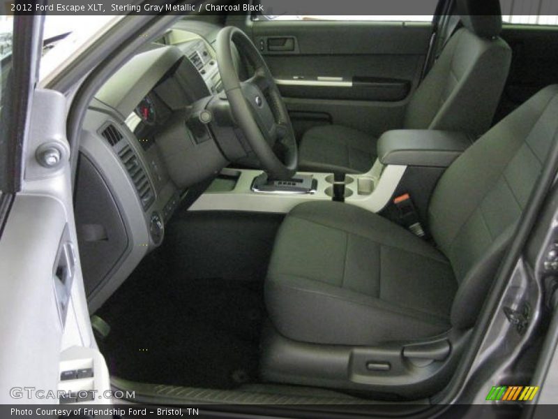 Sterling Gray Metallic / Charcoal Black 2012 Ford Escape XLT