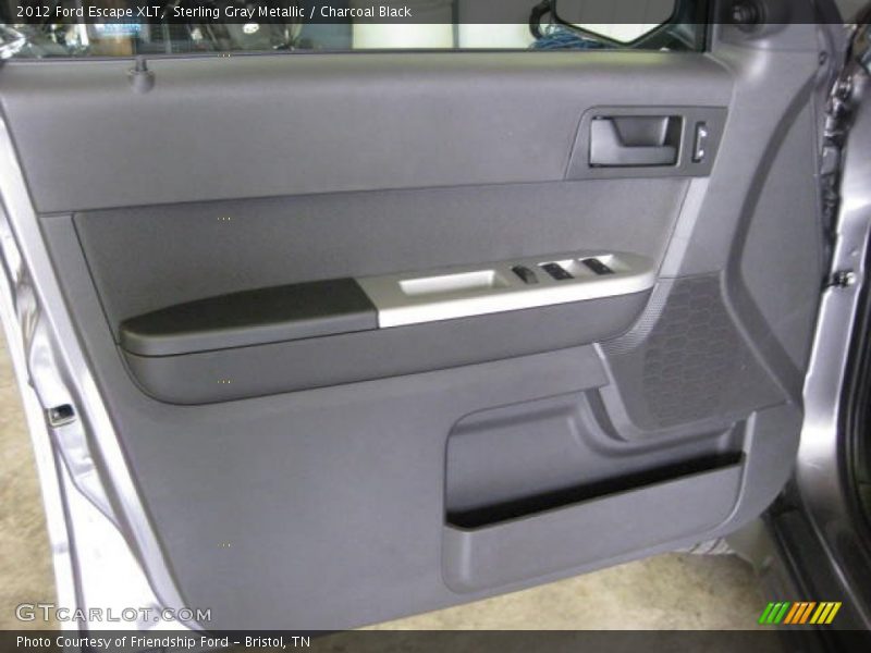 Sterling Gray Metallic / Charcoal Black 2012 Ford Escape XLT