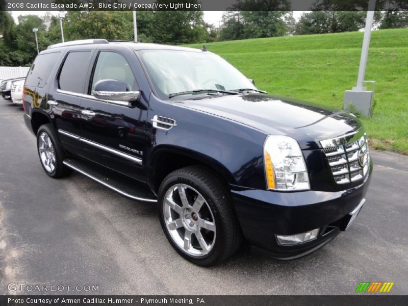 Front 3/4 View of 2008 Escalade AWD