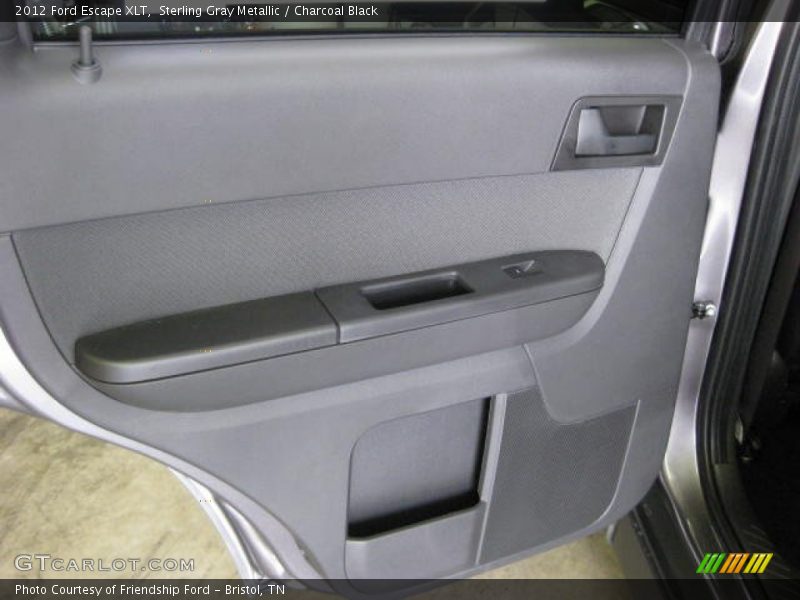 Sterling Gray Metallic / Charcoal Black 2012 Ford Escape XLT