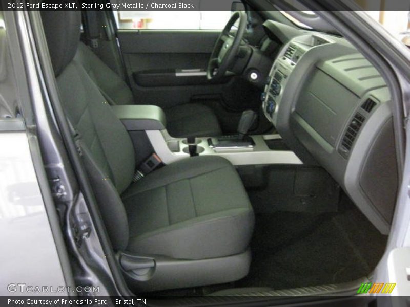 Sterling Gray Metallic / Charcoal Black 2012 Ford Escape XLT