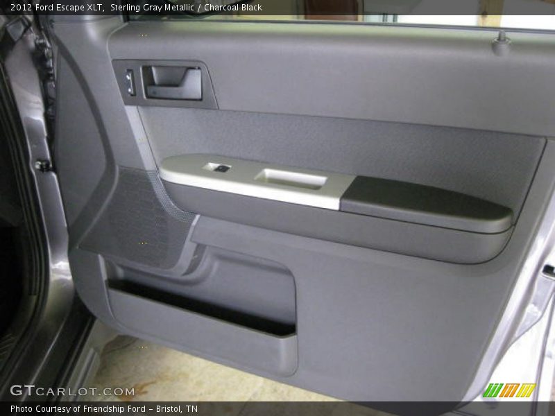 Sterling Gray Metallic / Charcoal Black 2012 Ford Escape XLT