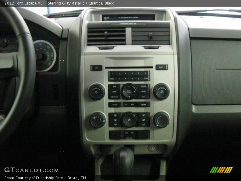 Sterling Gray Metallic / Charcoal Black 2012 Ford Escape XLT