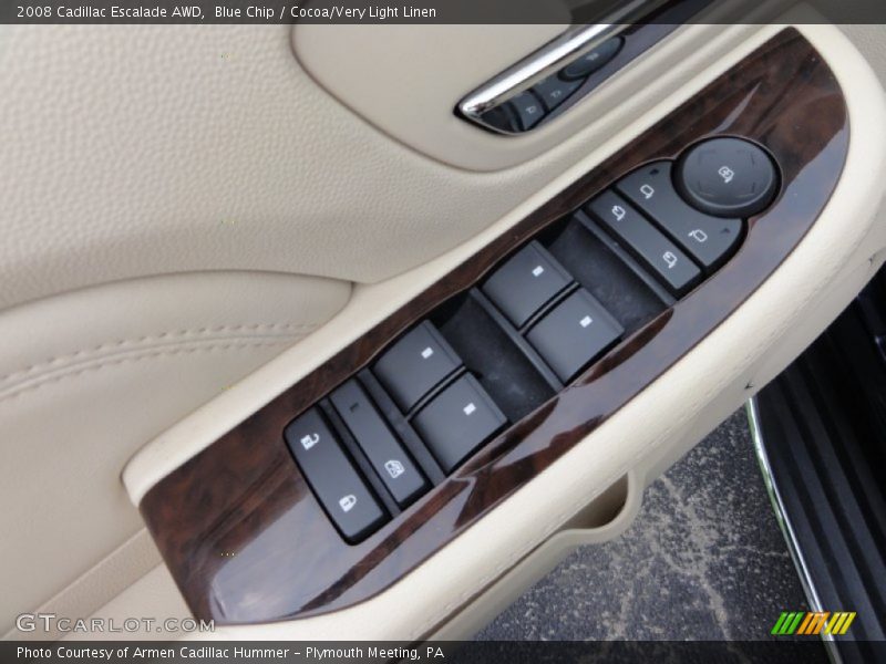 Controls of 2008 Escalade AWD