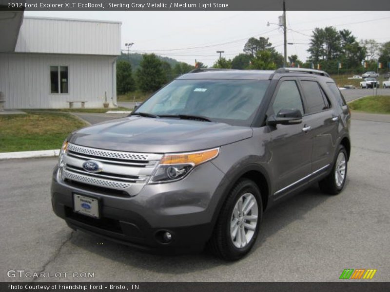 Front 3/4 View of 2012 Explorer XLT EcoBoost