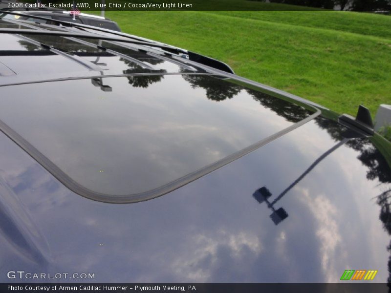 Sunroof of 2008 Escalade AWD