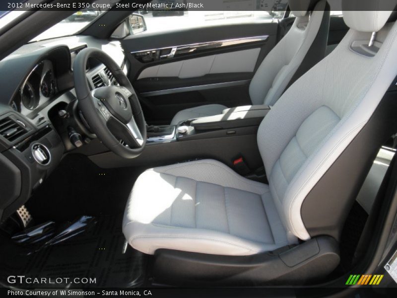  2012 E 350 Coupe Ash/Black Interior