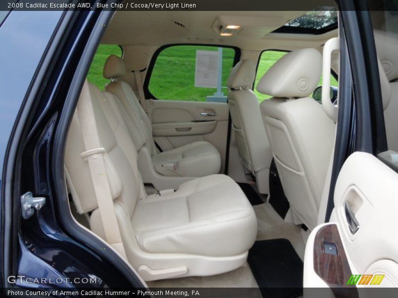  2008 Escalade AWD Cocoa/Very Light Linen Interior
