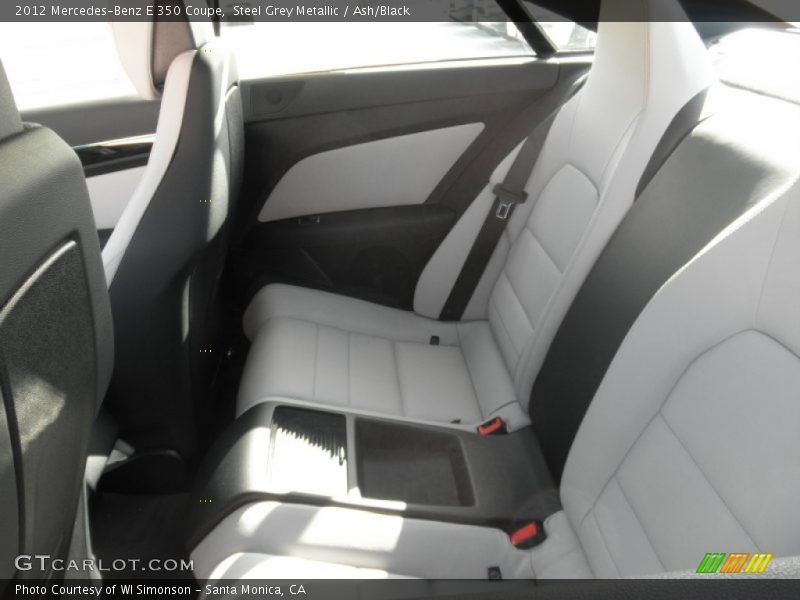  2012 E 350 Coupe Ash/Black Interior