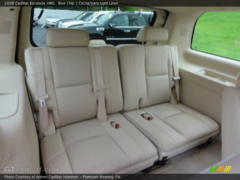  2008 Escalade AWD Cocoa/Very Light Linen Interior