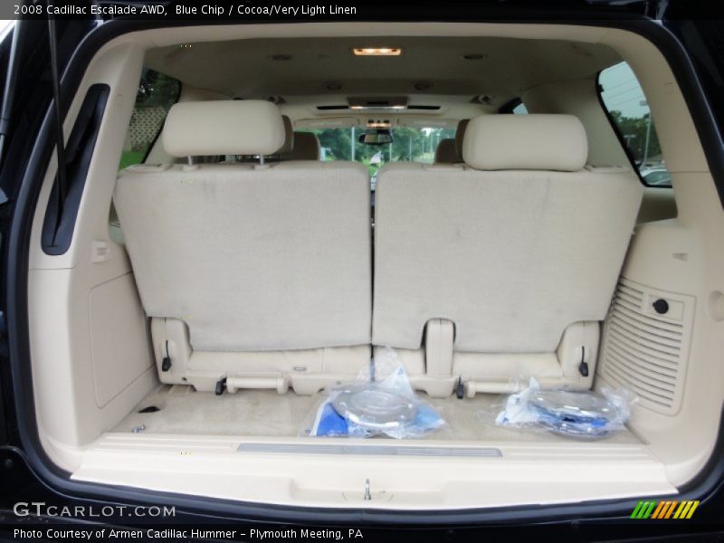  2008 Escalade AWD Trunk
