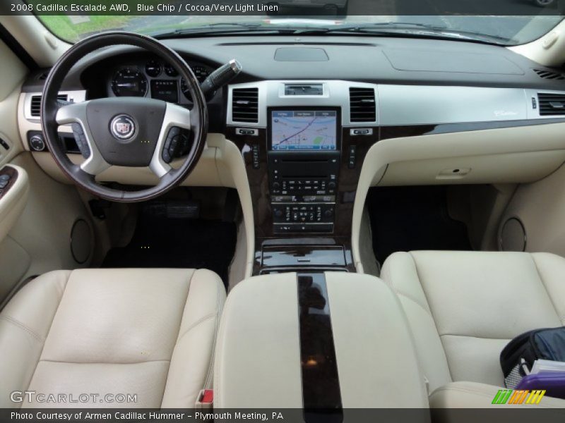 Dashboard of 2008 Escalade AWD
