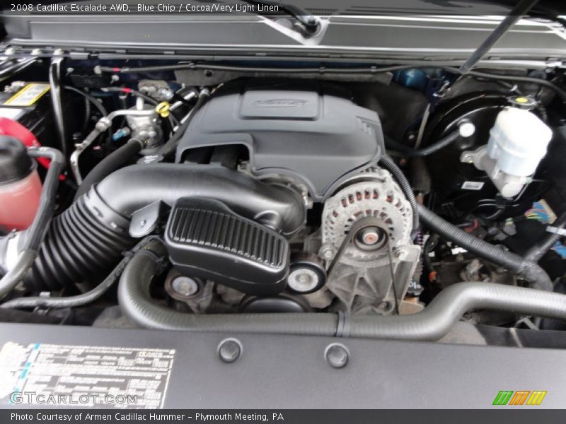 2008 Escalade AWD Engine - 6.2 Liter OHV 16-Valve VVT Vortec V8
