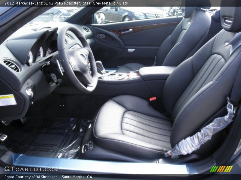  2012 SL 63 AMG Roadster Black Interior