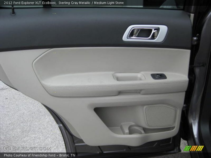 Sterling Gray Metallic / Medium Light Stone 2012 Ford Explorer XLT EcoBoost