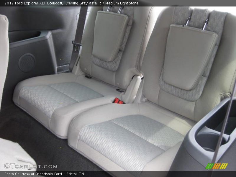 Sterling Gray Metallic / Medium Light Stone 2012 Ford Explorer XLT EcoBoost