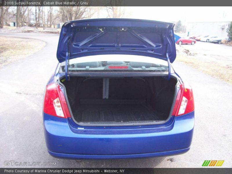 Cobalt Blue Metallic / Grey 2008 Suzuki Forenza