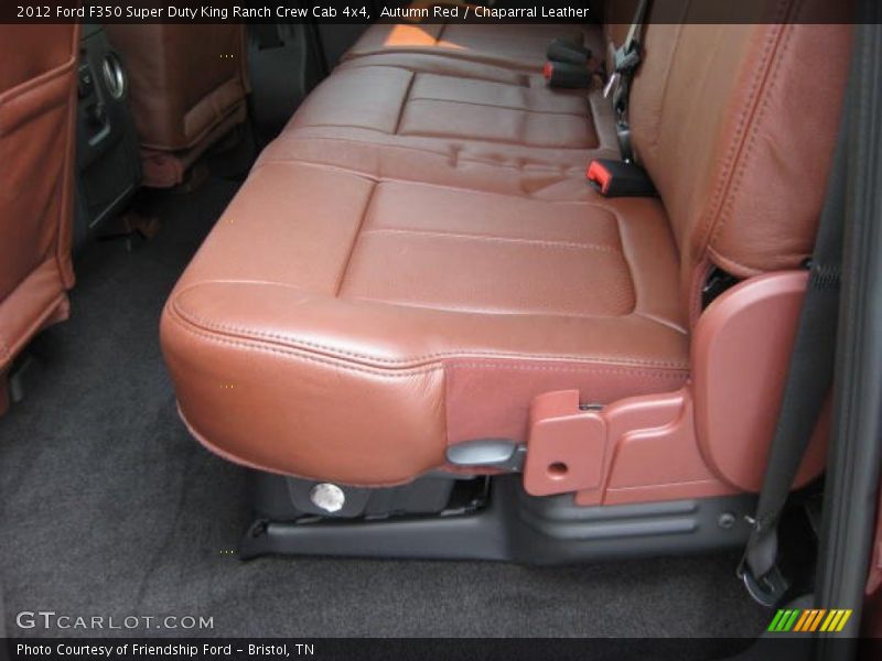  2012 F350 Super Duty King Ranch Crew Cab 4x4 Chaparral Leather Interior