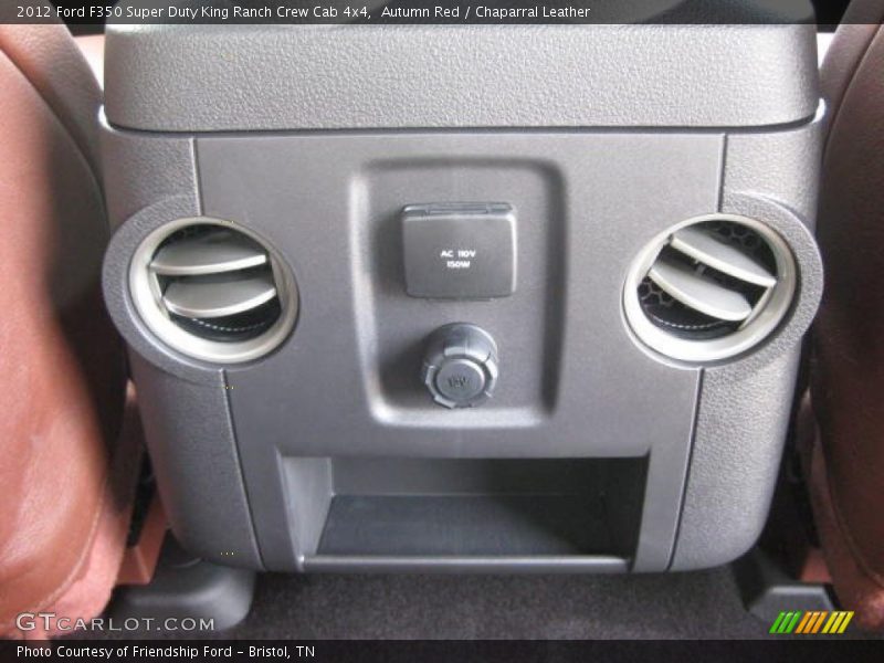 Controls of 2012 F350 Super Duty King Ranch Crew Cab 4x4