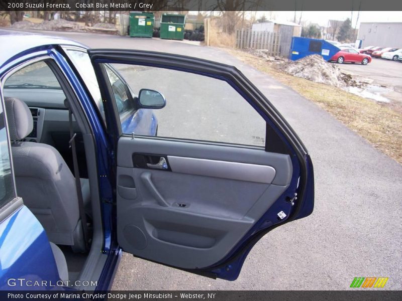 Cobalt Blue Metallic / Grey 2008 Suzuki Forenza