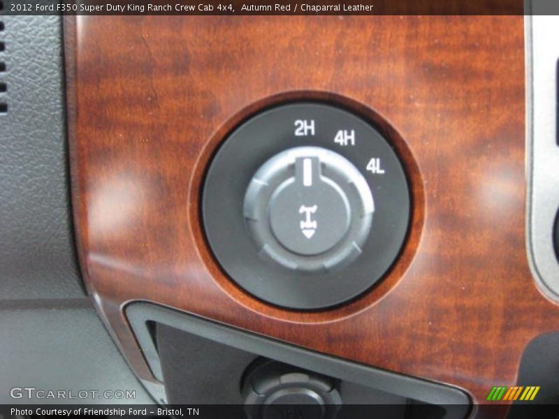 Controls of 2012 F350 Super Duty King Ranch Crew Cab 4x4