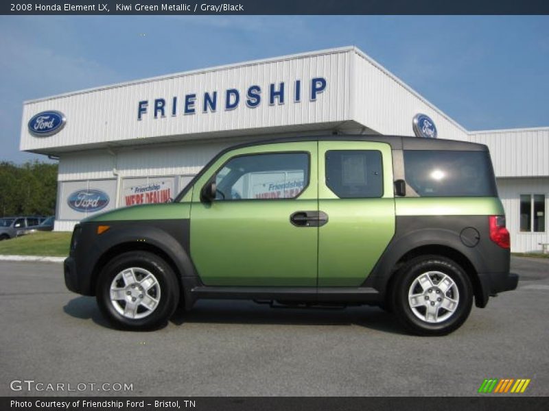 Kiwi Green Metallic / Gray/Black 2008 Honda Element LX