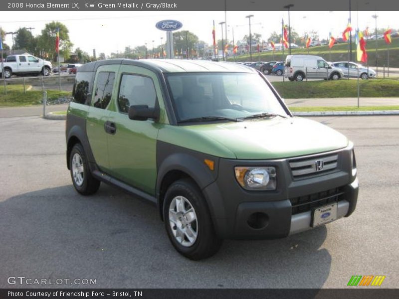 Kiwi Green Metallic / Gray/Black 2008 Honda Element LX