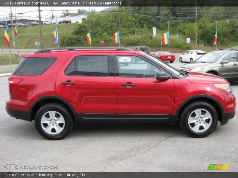  2012 Explorer 4WD Red Candy Metallic