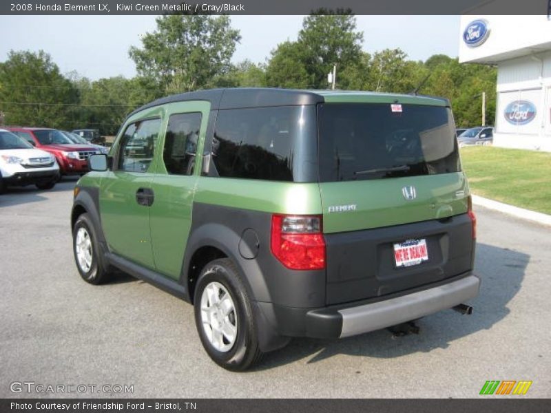 Kiwi Green Metallic / Gray/Black 2008 Honda Element LX