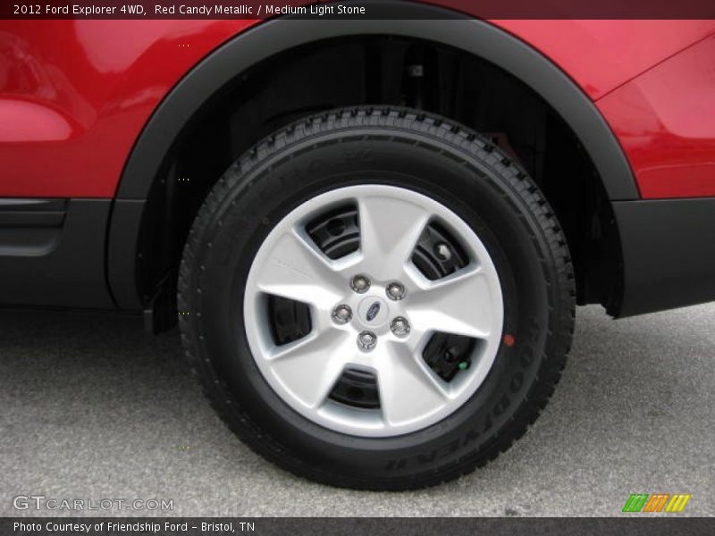  2012 Explorer 4WD Wheel