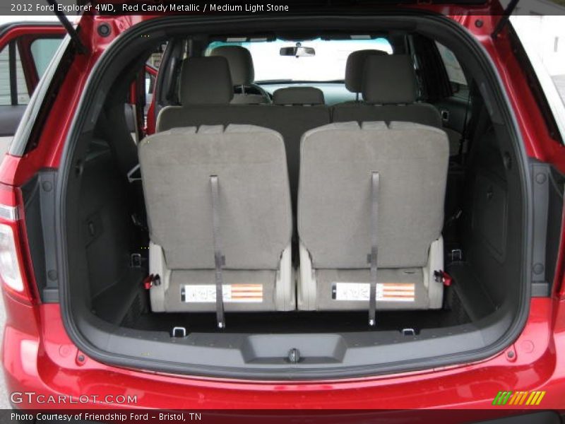  2012 Explorer 4WD Trunk