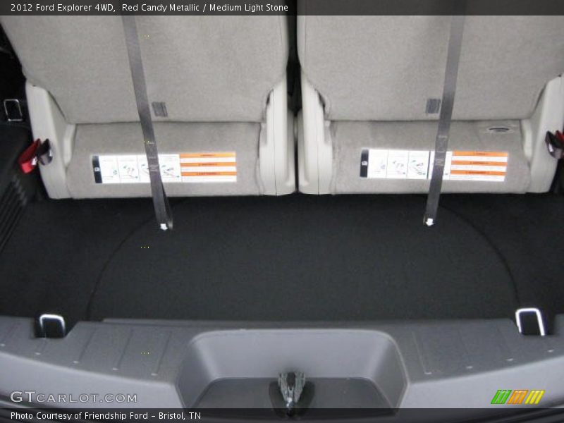  2012 Explorer 4WD Trunk