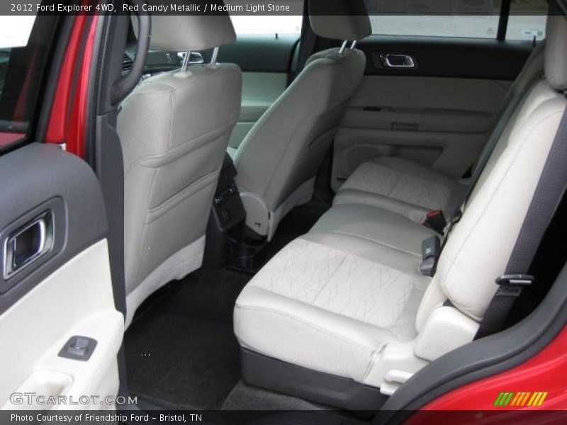  2012 Explorer 4WD Medium Light Stone Interior
