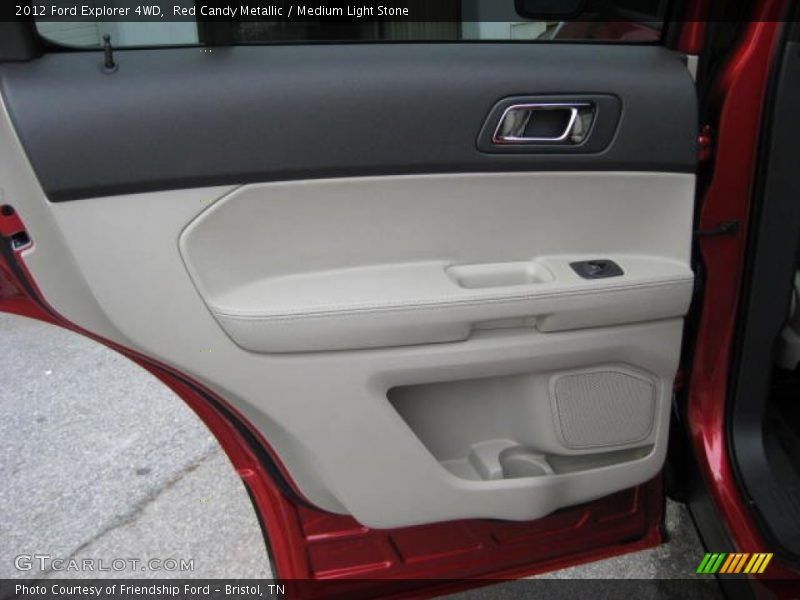 Red Candy Metallic / Medium Light Stone 2012 Ford Explorer 4WD