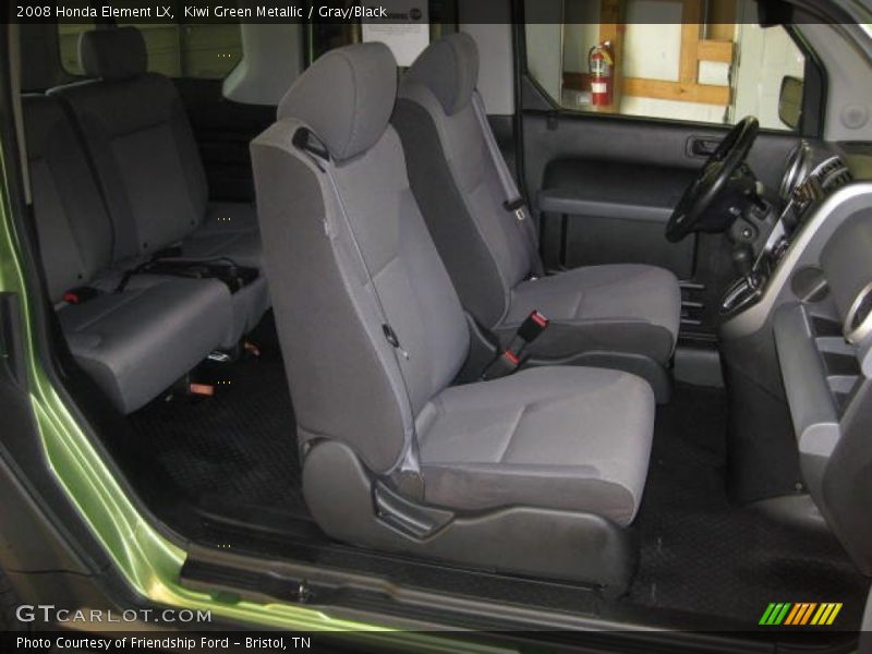  2008 Element LX Gray/Black Interior