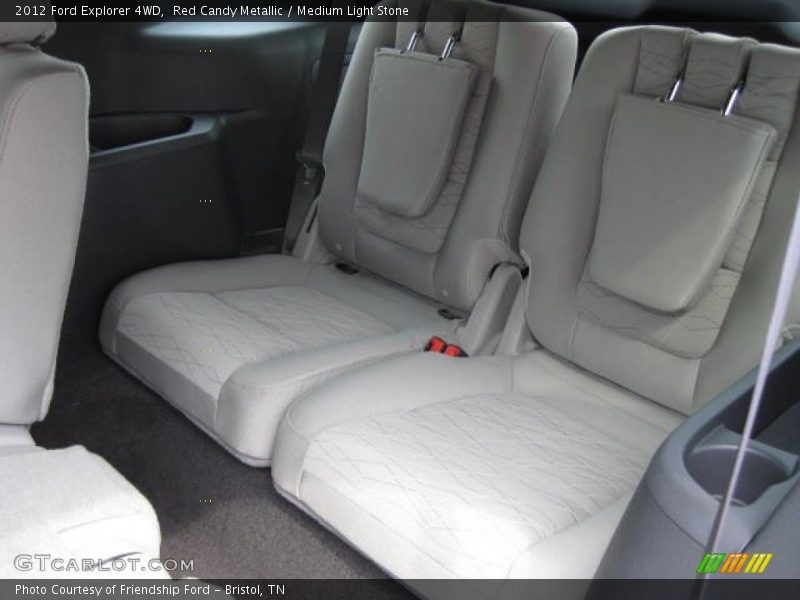  2012 Explorer 4WD Medium Light Stone Interior