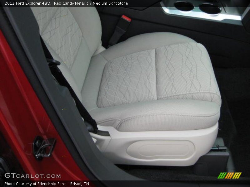 Red Candy Metallic / Medium Light Stone 2012 Ford Explorer 4WD